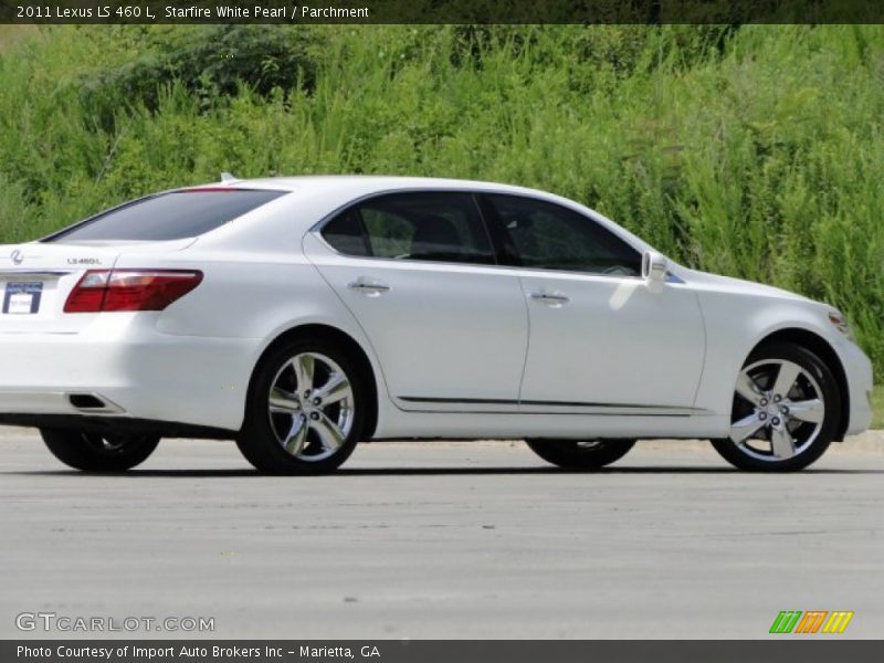 Starfire White Pearl / Parchment 2011 Lexus LS 460 L