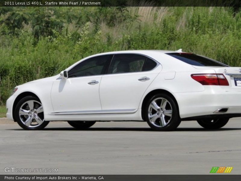 Starfire White Pearl / Parchment 2011 Lexus LS 460 L