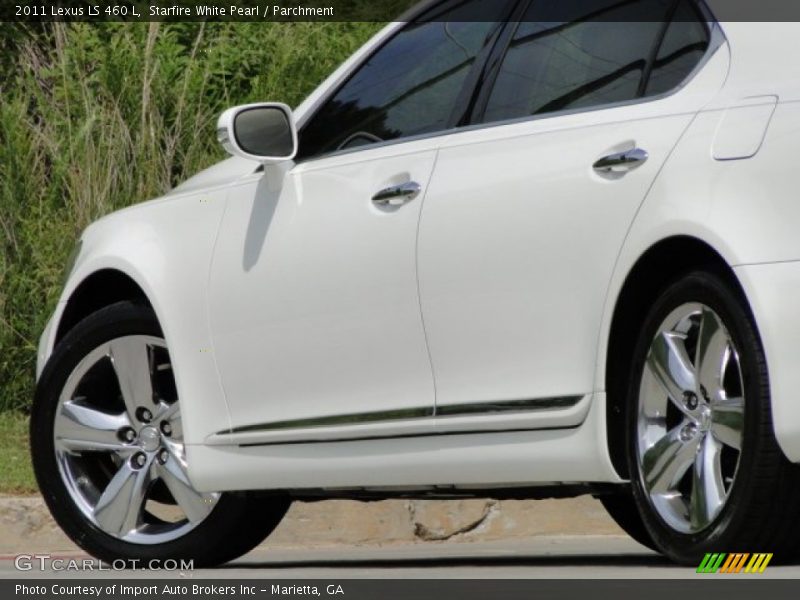 Starfire White Pearl / Parchment 2011 Lexus LS 460 L