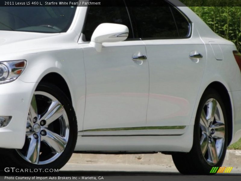 Starfire White Pearl / Parchment 2011 Lexus LS 460 L
