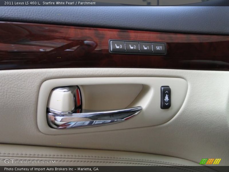 Starfire White Pearl / Parchment 2011 Lexus LS 460 L