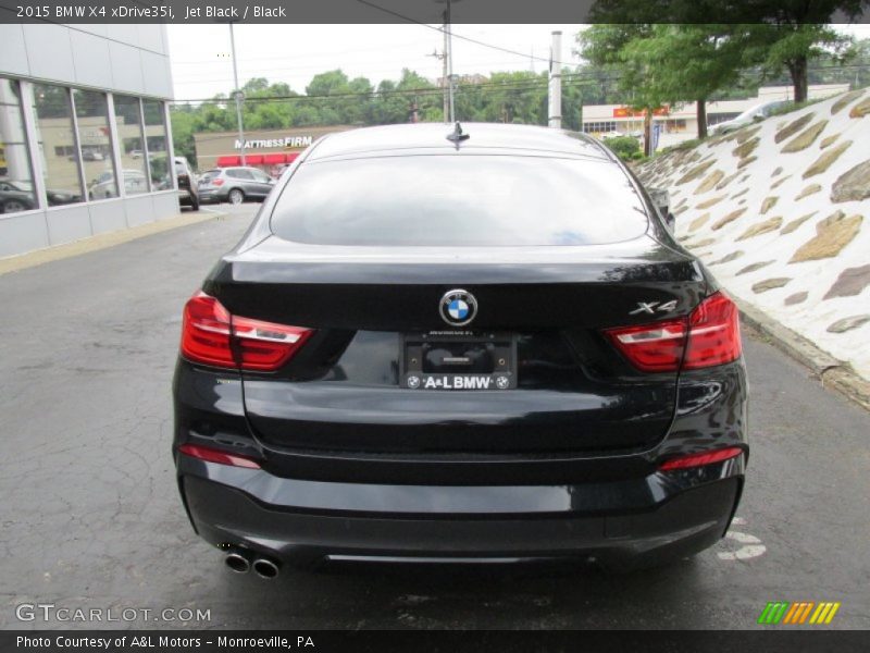 Jet Black / Black 2015 BMW X4 xDrive35i