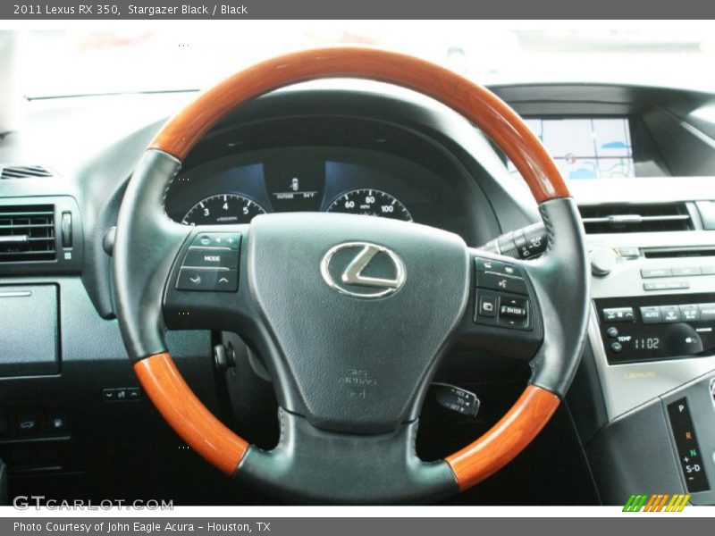 Stargazer Black / Black 2011 Lexus RX 350