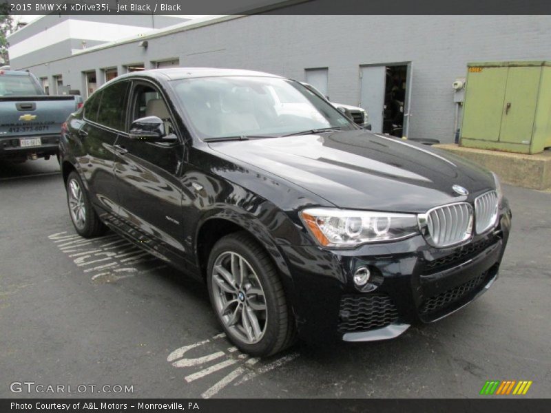 Jet Black / Black 2015 BMW X4 xDrive35i