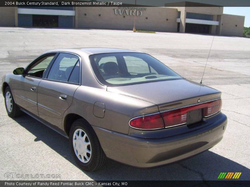 Dark Bronzemist Metallic / Taupe 2004 Buick Century Standard