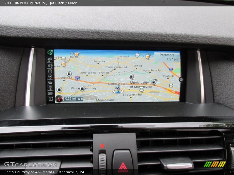 Jet Black / Black 2015 BMW X4 xDrive35i