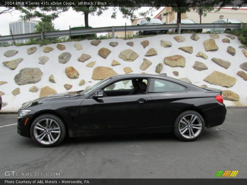 Jet Black / Black 2014 BMW 4 Series 435i xDrive Coupe