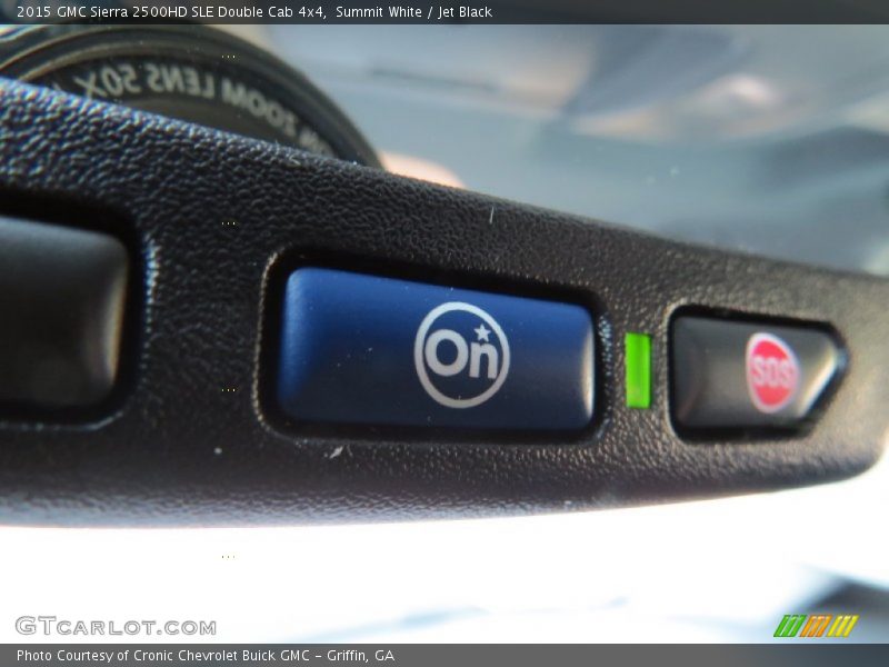 Summit White / Jet Black 2015 GMC Sierra 2500HD SLE Double Cab 4x4