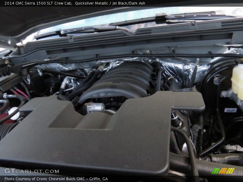 Quicksilver Metallic / Jet Black/Dark Ash 2014 GMC Sierra 1500 SLT Crew Cab