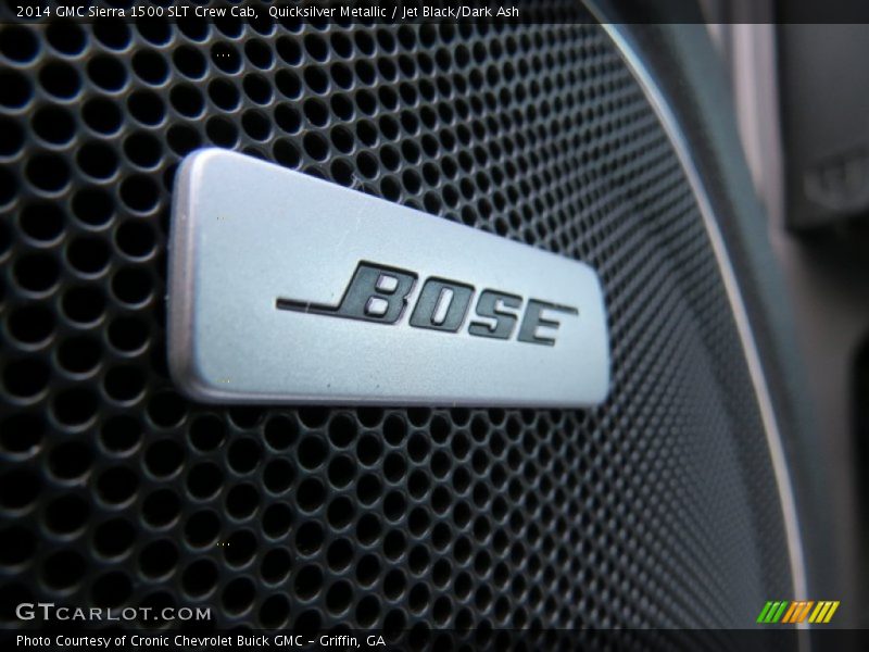 Quicksilver Metallic / Jet Black/Dark Ash 2014 GMC Sierra 1500 SLT Crew Cab