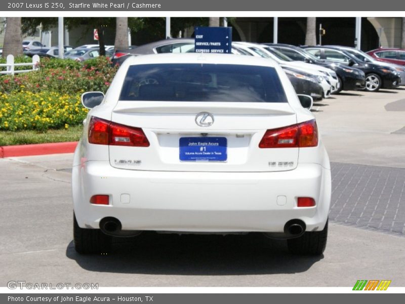 Starfire White Pearl / Cashmere 2007 Lexus IS 250