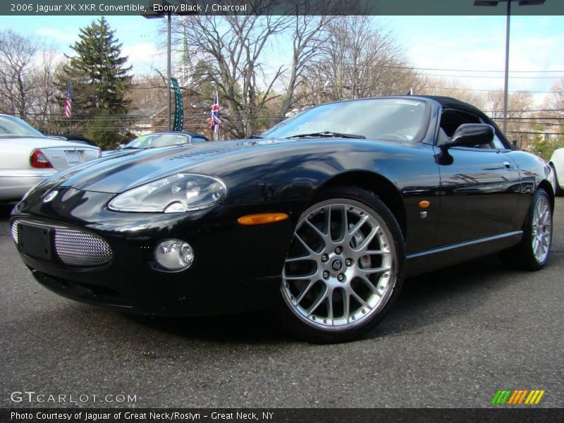 Ebony Black / Charcoal 2006 Jaguar XK XKR Convertible