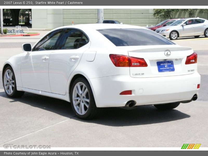 Starfire White Pearl / Cashmere 2007 Lexus IS 250