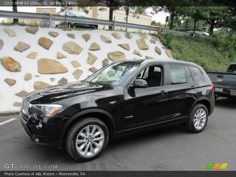 Jet Black / Black 2015 BMW X3 xDrive28i