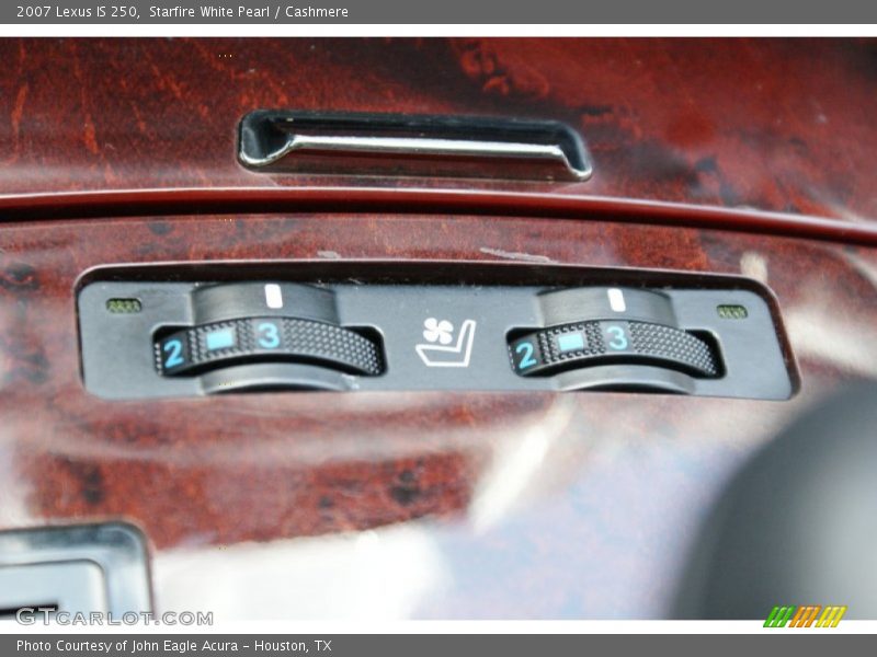 Starfire White Pearl / Cashmere 2007 Lexus IS 250