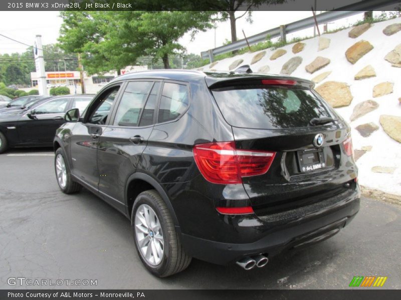 Jet Black / Black 2015 BMW X3 xDrive28i