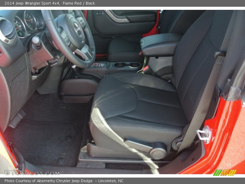 Flame Red / Black 2014 Jeep Wrangler Sport 4x4