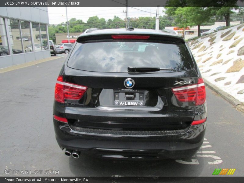 Jet Black / Black 2015 BMW X3 xDrive28i