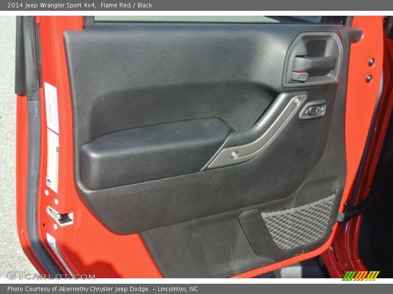 Flame Red / Black 2014 Jeep Wrangler Sport 4x4