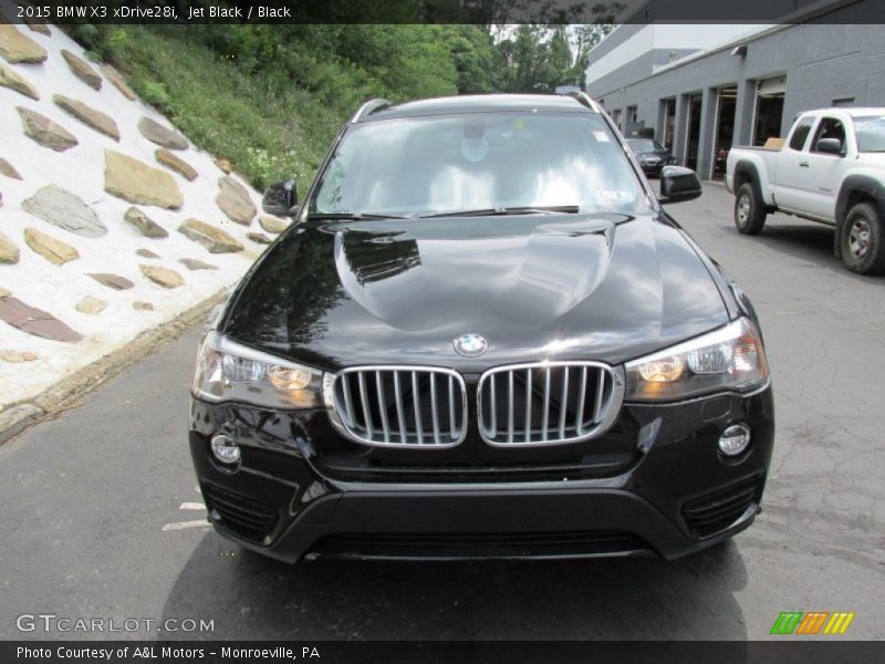 Jet Black / Black 2015 BMW X3 xDrive28i