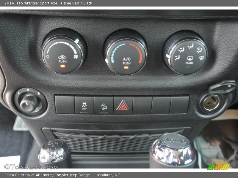 Flame Red / Black 2014 Jeep Wrangler Sport 4x4