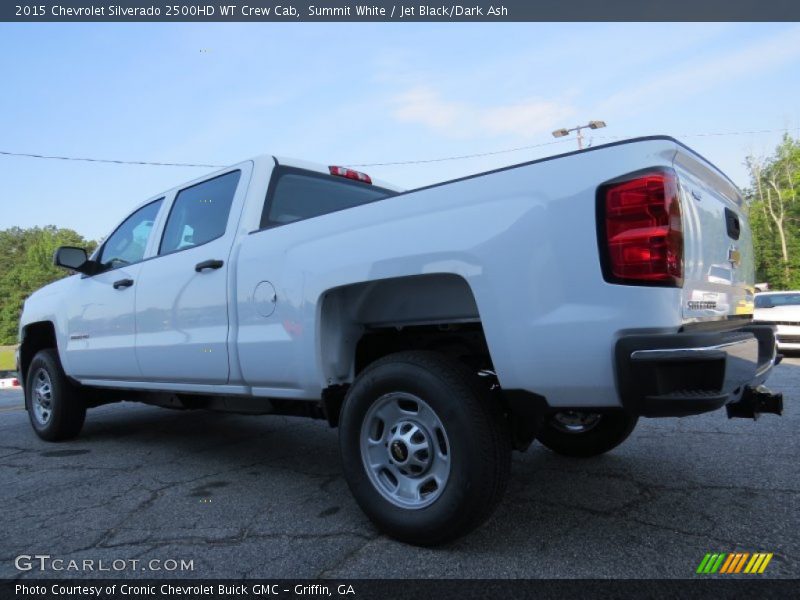 Summit White / Jet Black/Dark Ash 2015 Chevrolet Silverado 2500HD WT Crew Cab