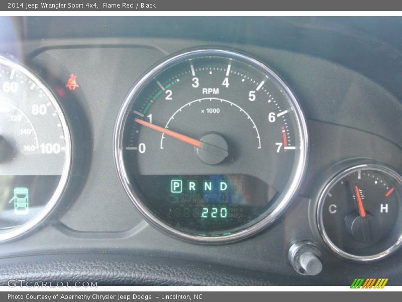 Flame Red / Black 2014 Jeep Wrangler Sport 4x4