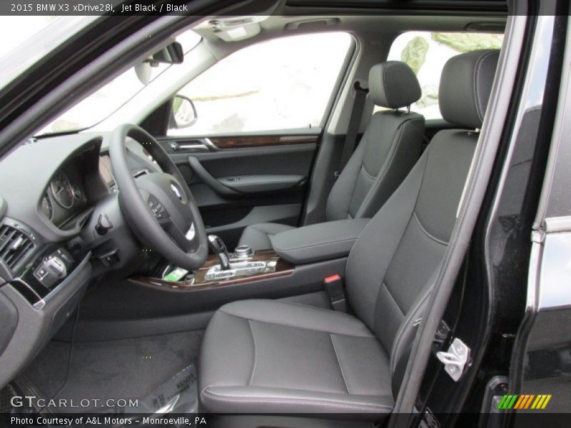 Jet Black / Black 2015 BMW X3 xDrive28i