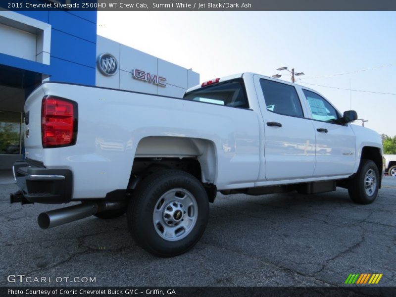 Summit White / Jet Black/Dark Ash 2015 Chevrolet Silverado 2500HD WT Crew Cab
