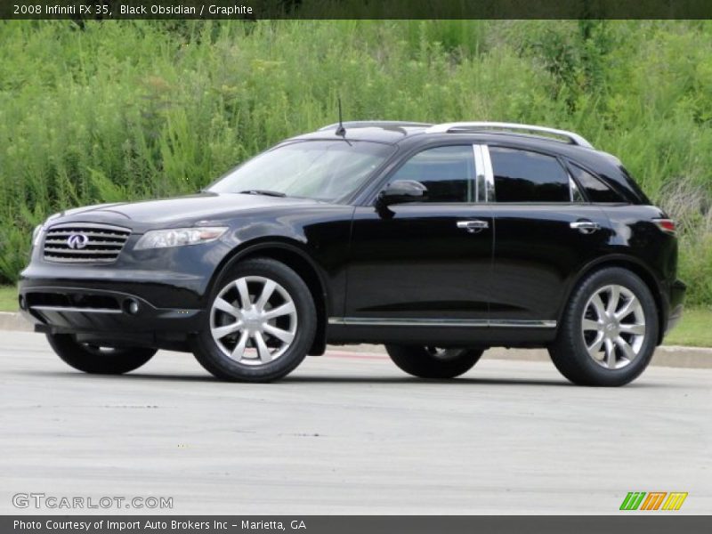 Black Obsidian / Graphite 2008 Infiniti FX 35