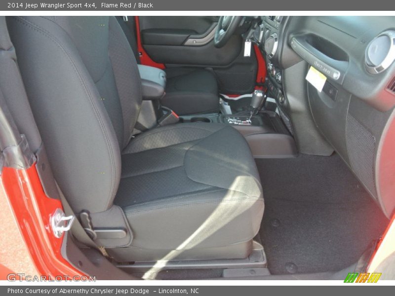 Flame Red / Black 2014 Jeep Wrangler Sport 4x4