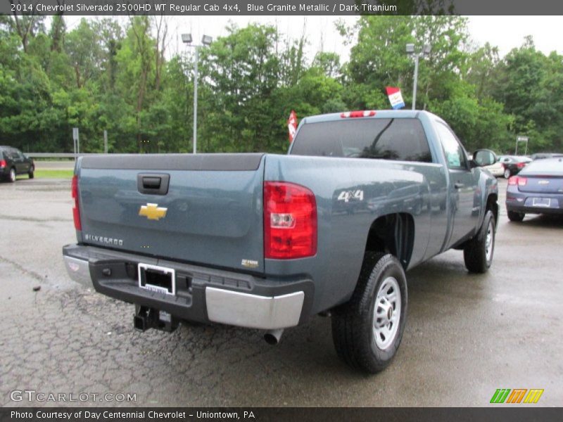 Blue Granite Metallic / Dark Titanium 2014 Chevrolet Silverado 2500HD WT Regular Cab 4x4