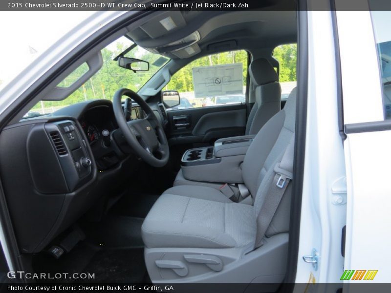 Summit White / Jet Black/Dark Ash 2015 Chevrolet Silverado 2500HD WT Crew Cab