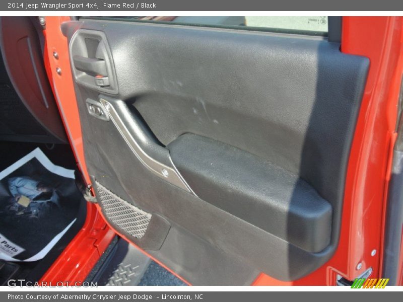 Flame Red / Black 2014 Jeep Wrangler Sport 4x4