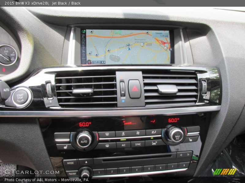 Jet Black / Black 2015 BMW X3 xDrive28i