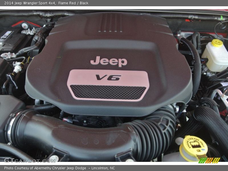 Flame Red / Black 2014 Jeep Wrangler Sport 4x4