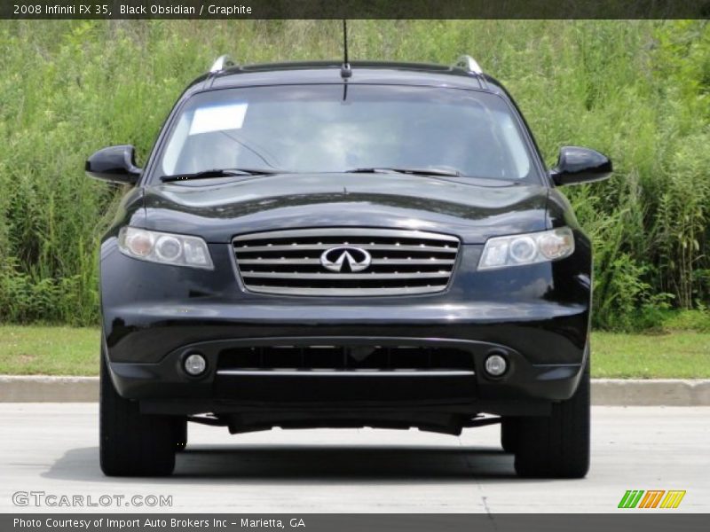 Black Obsidian / Graphite 2008 Infiniti FX 35
