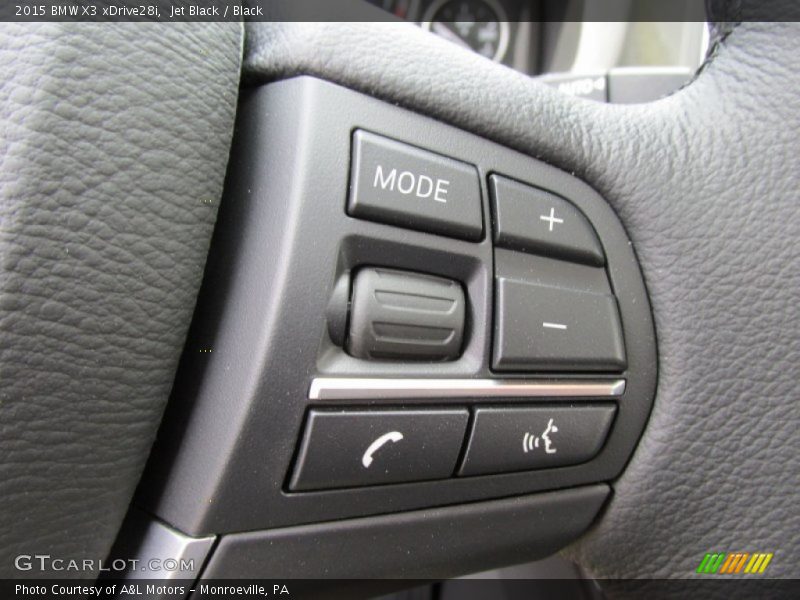 Jet Black / Black 2015 BMW X3 xDrive28i