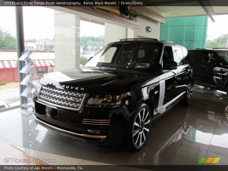 Barolo Black Metallic / Ebony/Ebony 2014 Land Rover Range Rover Autobiography