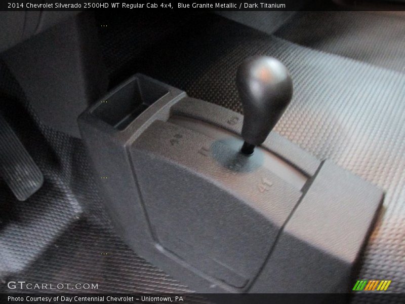 Blue Granite Metallic / Dark Titanium 2014 Chevrolet Silverado 2500HD WT Regular Cab 4x4