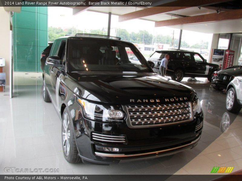 Barolo Black Metallic / Ebony/Ebony 2014 Land Rover Range Rover Autobiography
