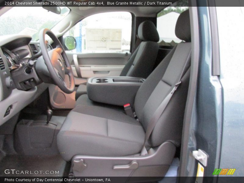 Blue Granite Metallic / Dark Titanium 2014 Chevrolet Silverado 2500HD WT Regular Cab 4x4