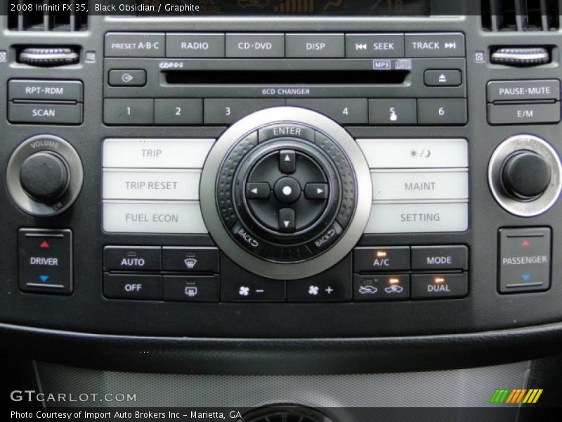 Black Obsidian / Graphite 2008 Infiniti FX 35