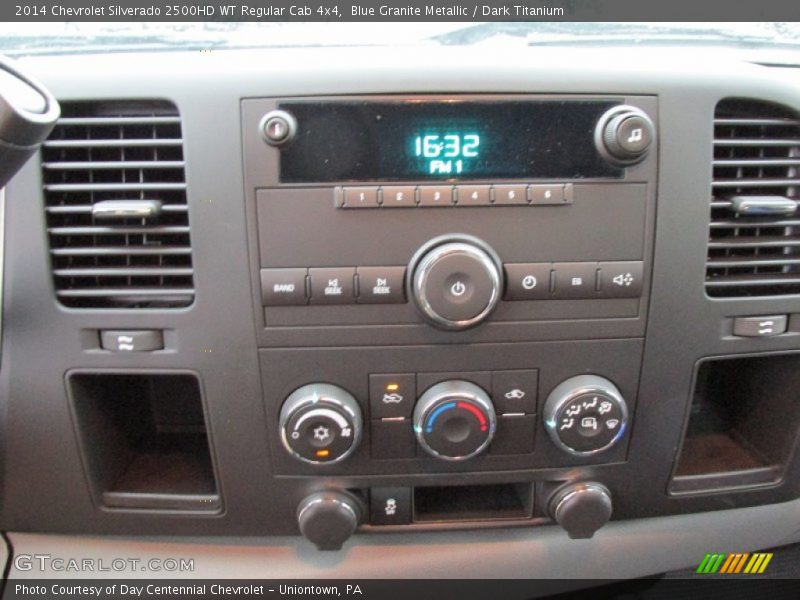 Blue Granite Metallic / Dark Titanium 2014 Chevrolet Silverado 2500HD WT Regular Cab 4x4