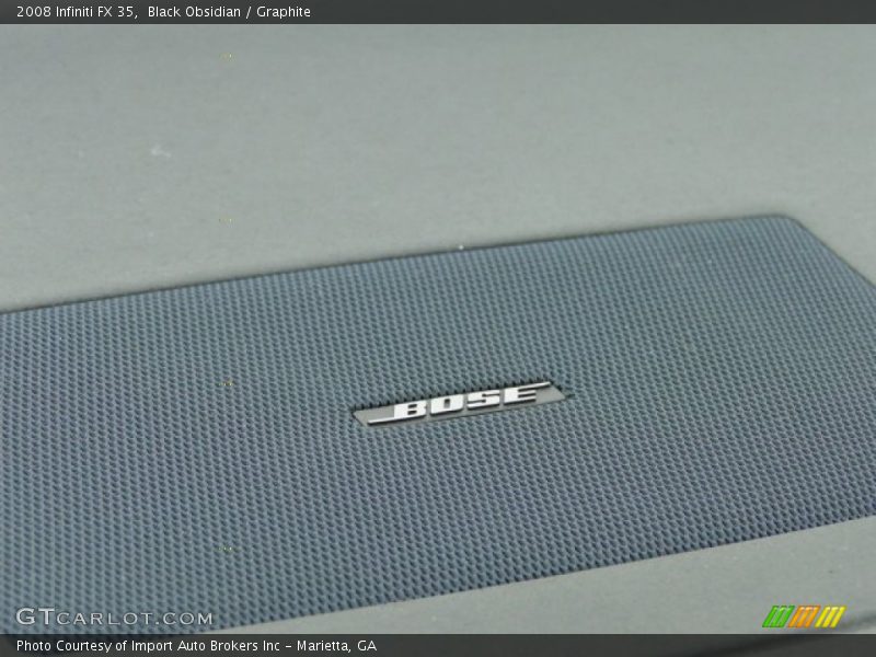 Black Obsidian / Graphite 2008 Infiniti FX 35