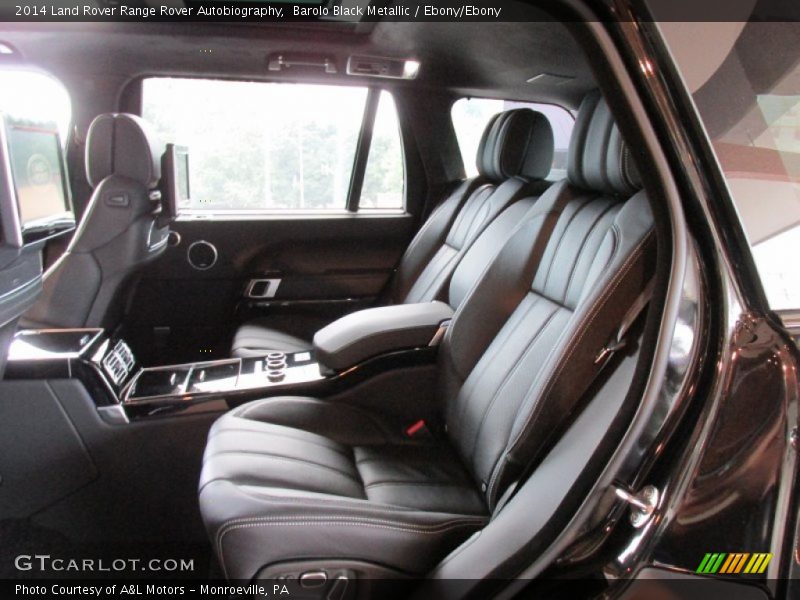 Rear Seat of 2014 Range Rover Autobiography