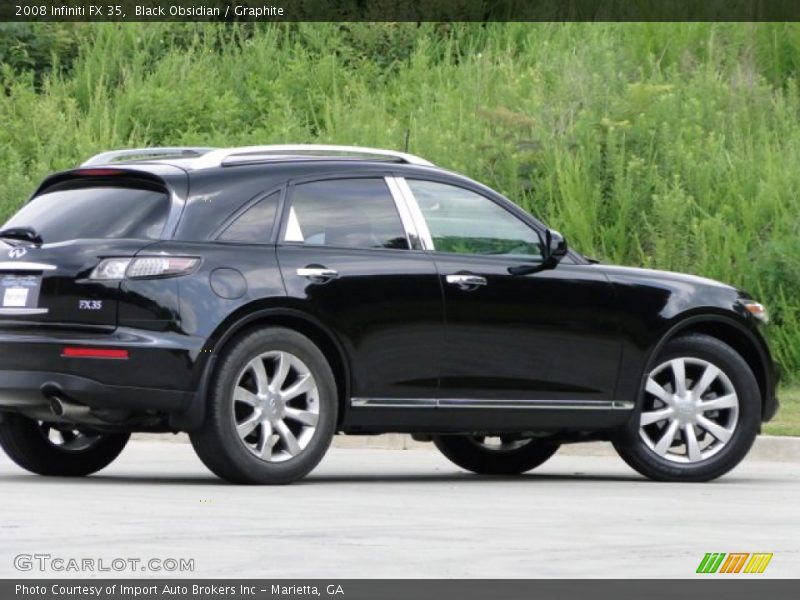 Black Obsidian / Graphite 2008 Infiniti FX 35