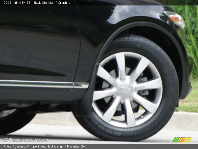 Black Obsidian / Graphite 2008 Infiniti FX 35