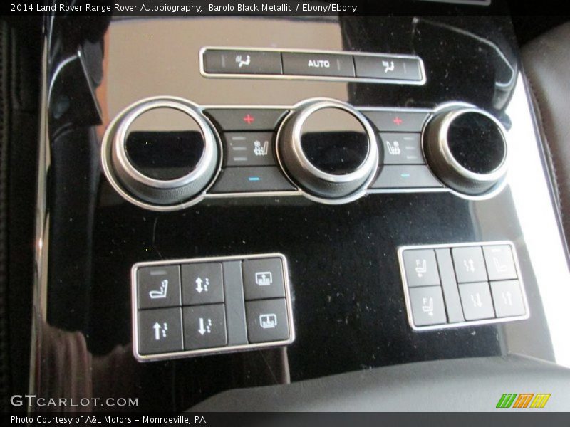 Controls of 2014 Range Rover Autobiography