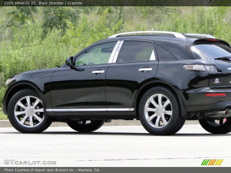 Black Obsidian / Graphite 2008 Infiniti FX 35